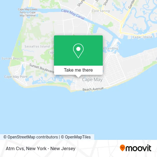 Atm Cvs map