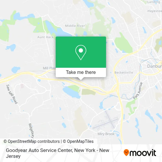 Goodyear Auto Service Center map
