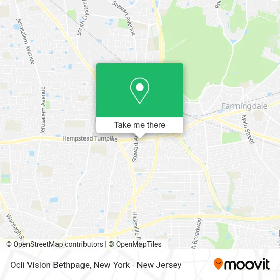 Ocli Vision Bethpage map
