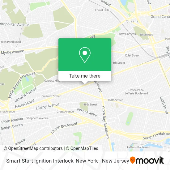 Smart Start Ignition Interlock map