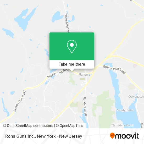 Rons Guns Inc. map