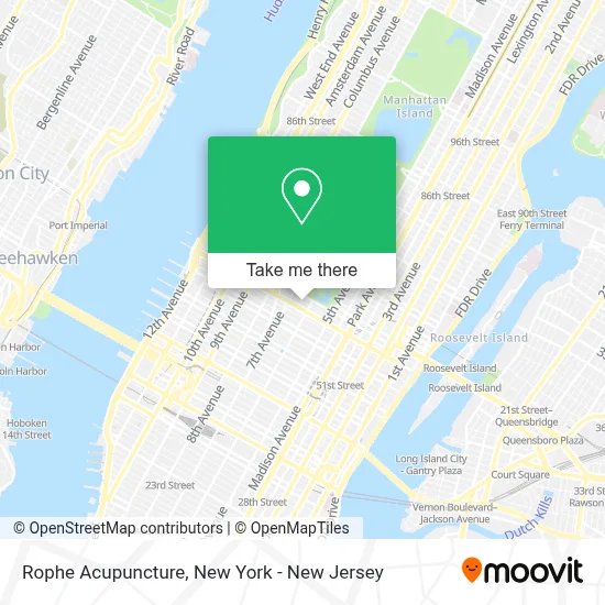 Rophe Acupuncture map