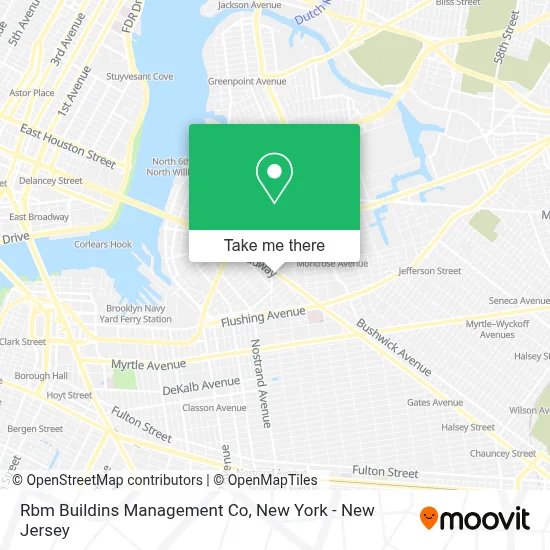 Rbm Buildins Management Co map