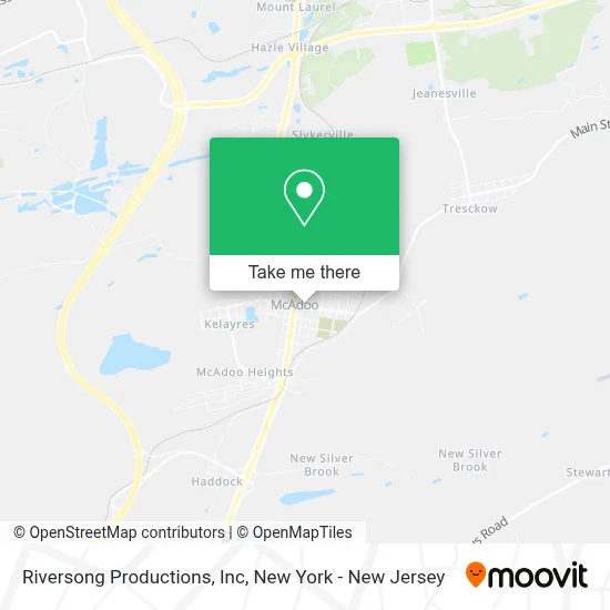 Riversong Productions, Inc map