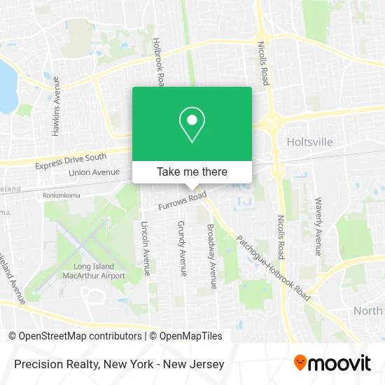 Precision Realty map