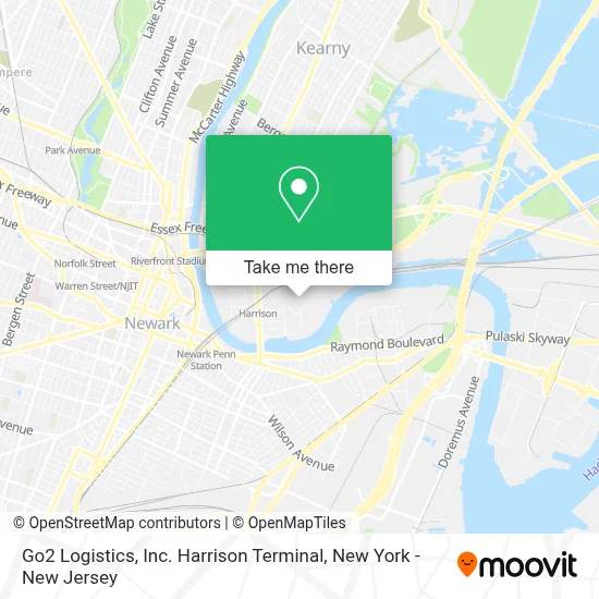 Go2 Logistics, Inc. Harrison Terminal map