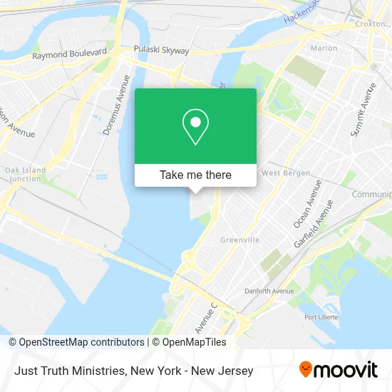 Just Truth Ministries map