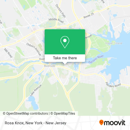 Rosa Knox map