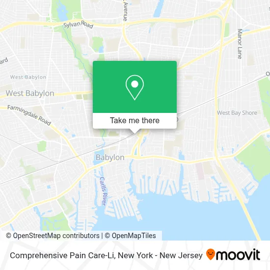Comprehensive Pain Care-Li map
