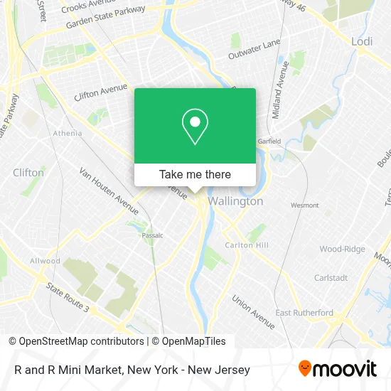 R and R Mini Market map