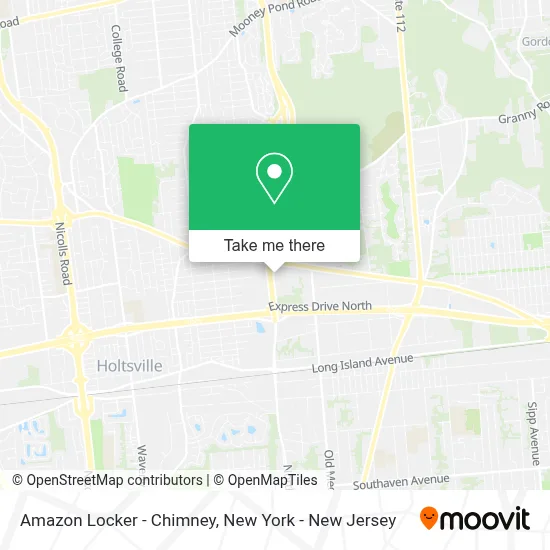 Amazon Locker - Chimney map
