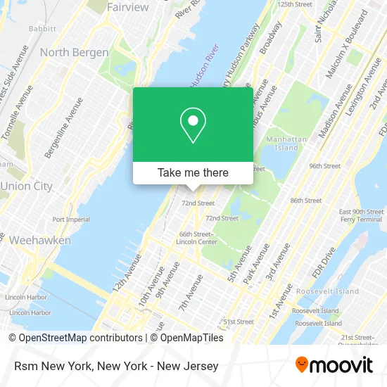Rsm New York map