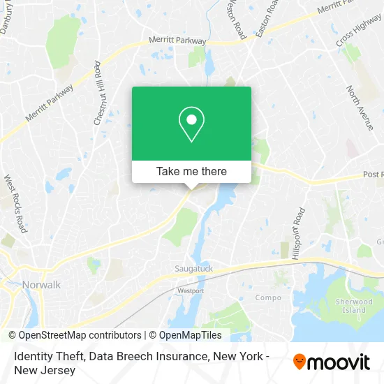 Identity Theft, Data Breech Insurance map