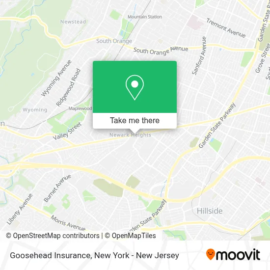 Goosehead Insurance map