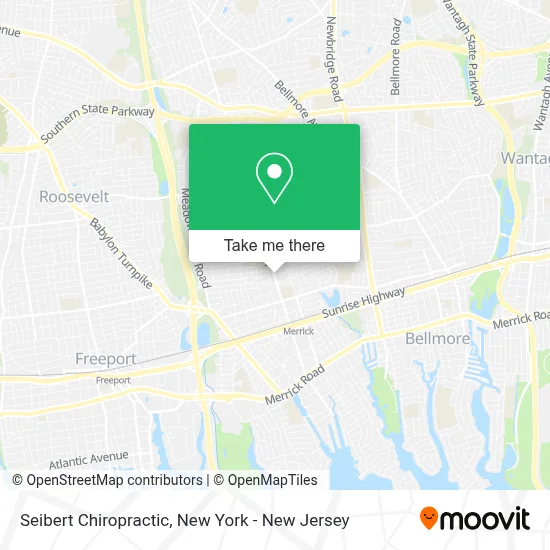 Seibert Chiropractic map