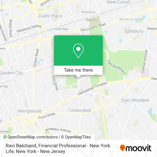 Ravi Balchand, Financial Professional - New York Life map
