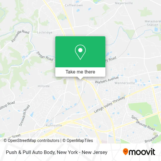Push & Pull Auto Body map