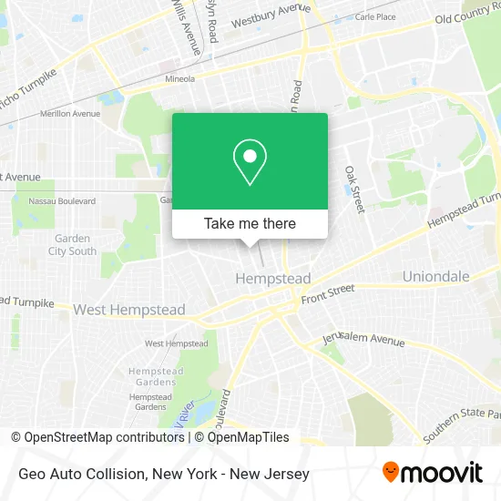 Geo Auto Collision map