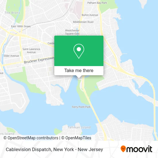 Cablevision Dispatch map