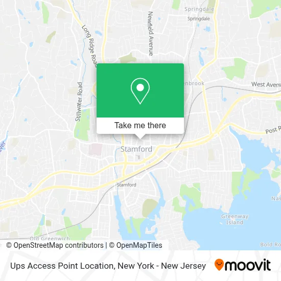 Ups Access Point Location map