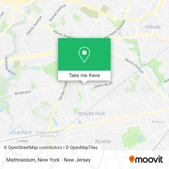 Mathnasium map