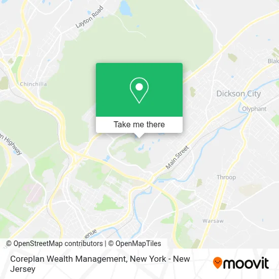 Coreplan Wealth Management map