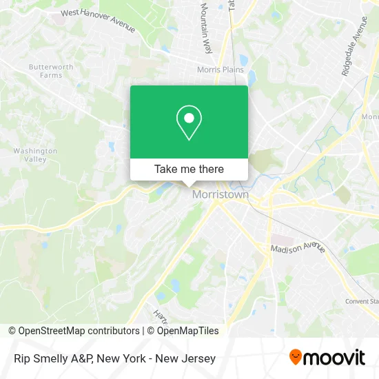 Rip Smelly A&P map
