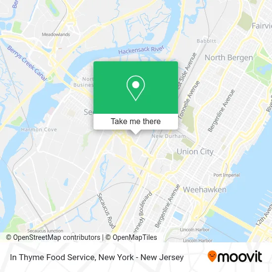 In Thyme Food Service map