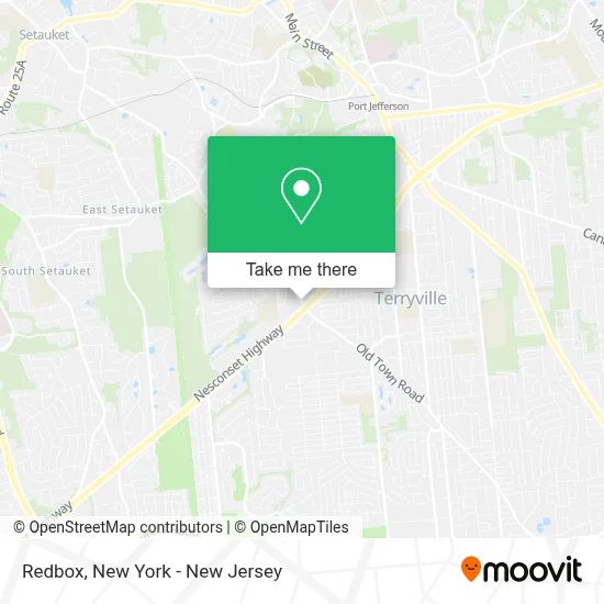 Redbox map