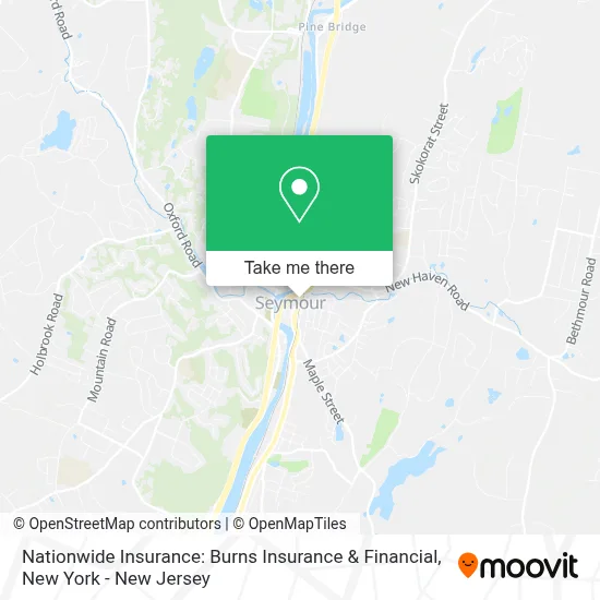 Nationwide Insurance: Burns Insurance & Financial map