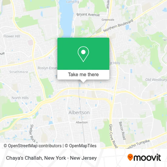 Chaya's Challah map