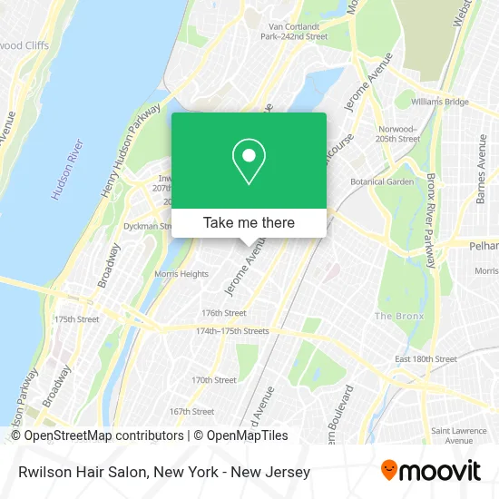 Rwilson Hair Salon map