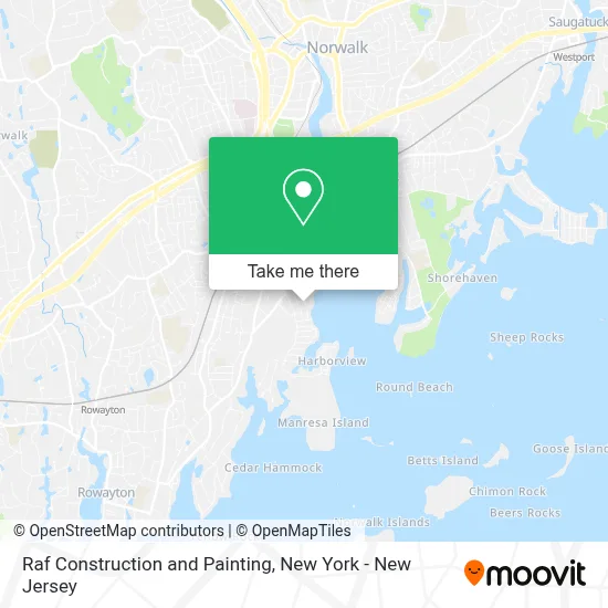 Raf Construction and Painting map