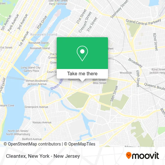 Cleantex map