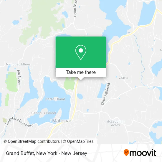 Grand Buffet map
