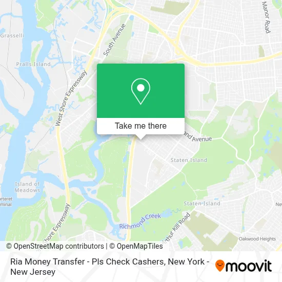 Ria Money Transfer - Pls Check Cashers map
