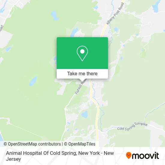 Animal Hospital Of Cold Spring map