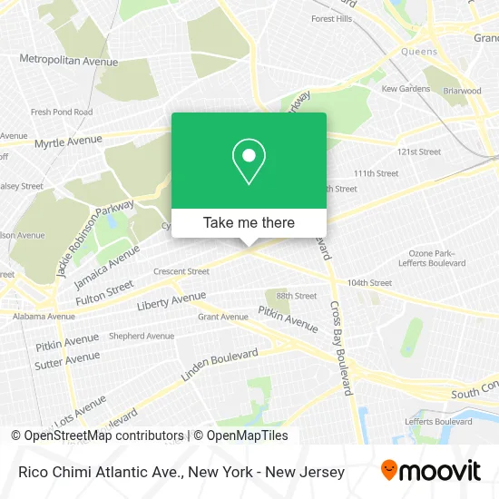 Rico Chimi Atlantic Ave. map