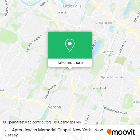 J L Apter Jewish Memorial Chapel map