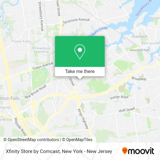 Xfinity Store by Comcast map