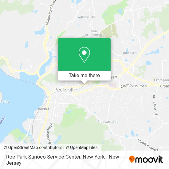 Roe Park Sunoco Service Center map