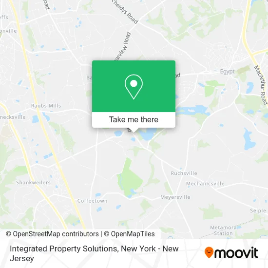 Integrated Property Solutions map