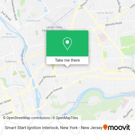 Smart Start Ignition Interlock map