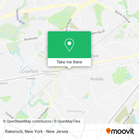 Rakerock map