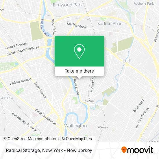 Radical Storage map