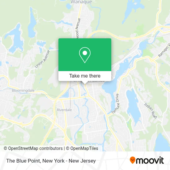 The Blue Point map
