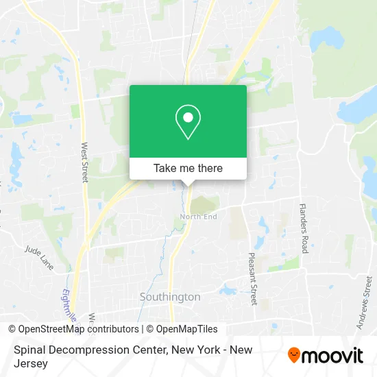 Spinal Decompression Center map