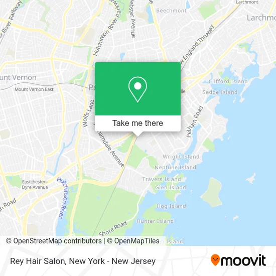 Rey Hair Salon map