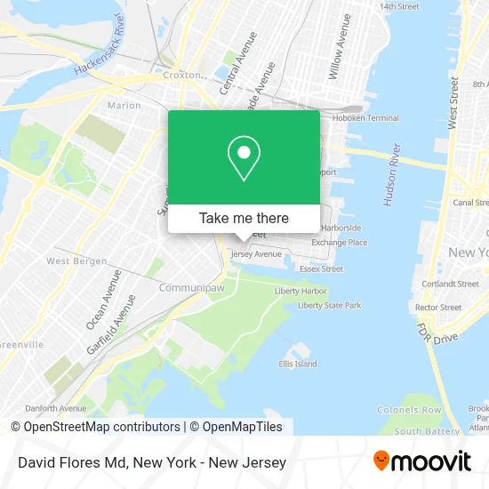 David Flores Md map