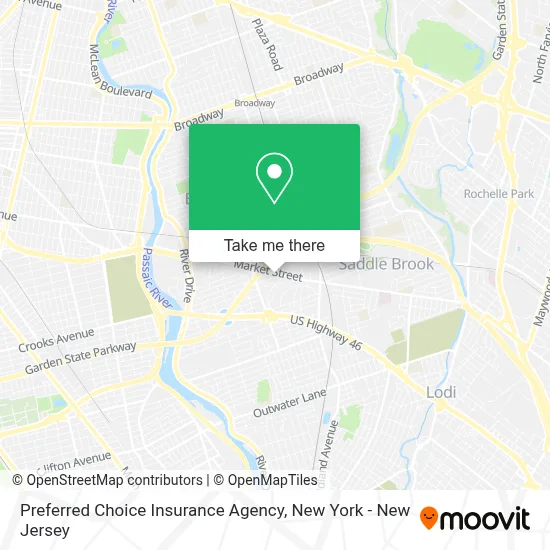 Preferred Choice Insurance Agency map